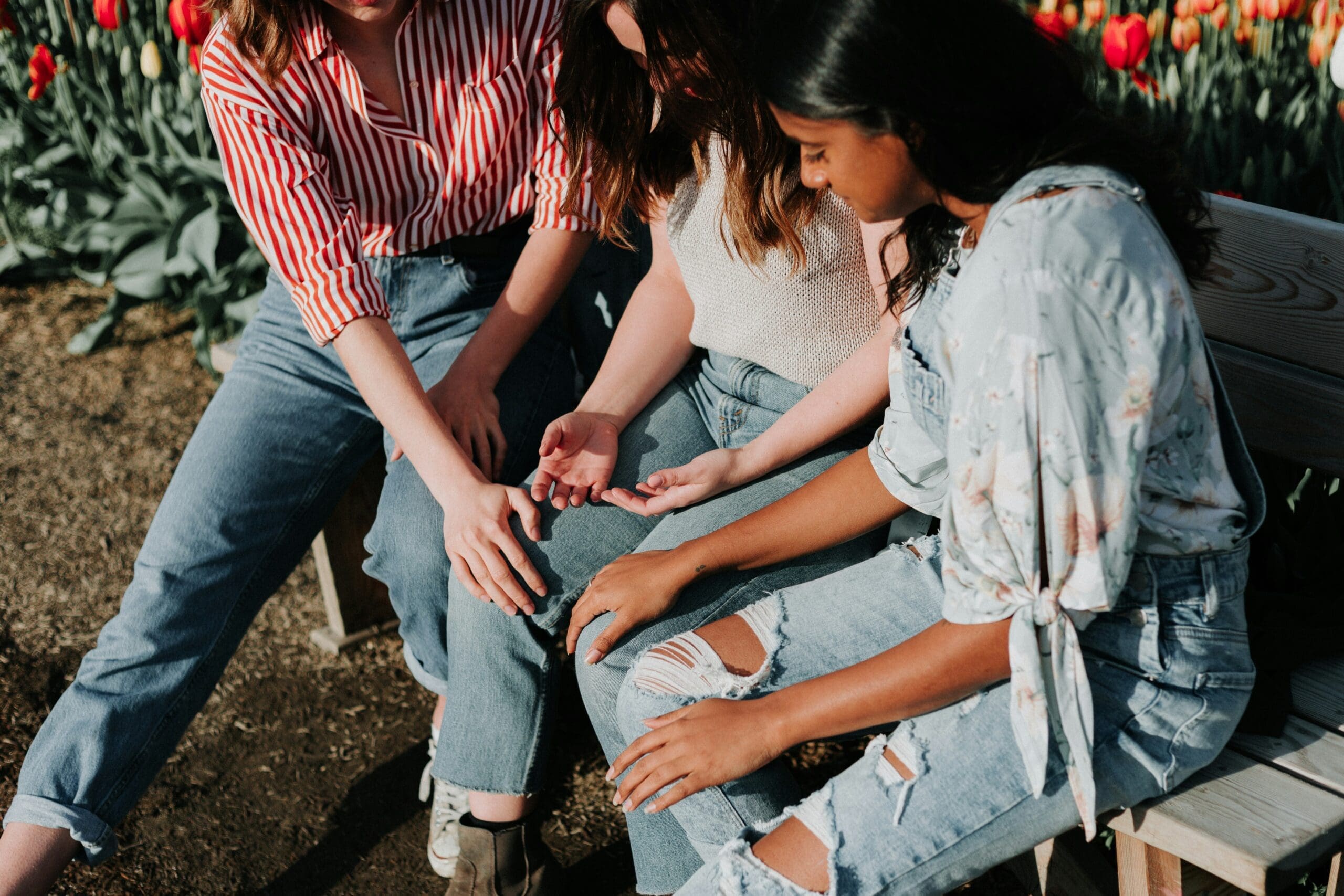 Woman reconnecting with herself during a season of personal growth and self-discovery