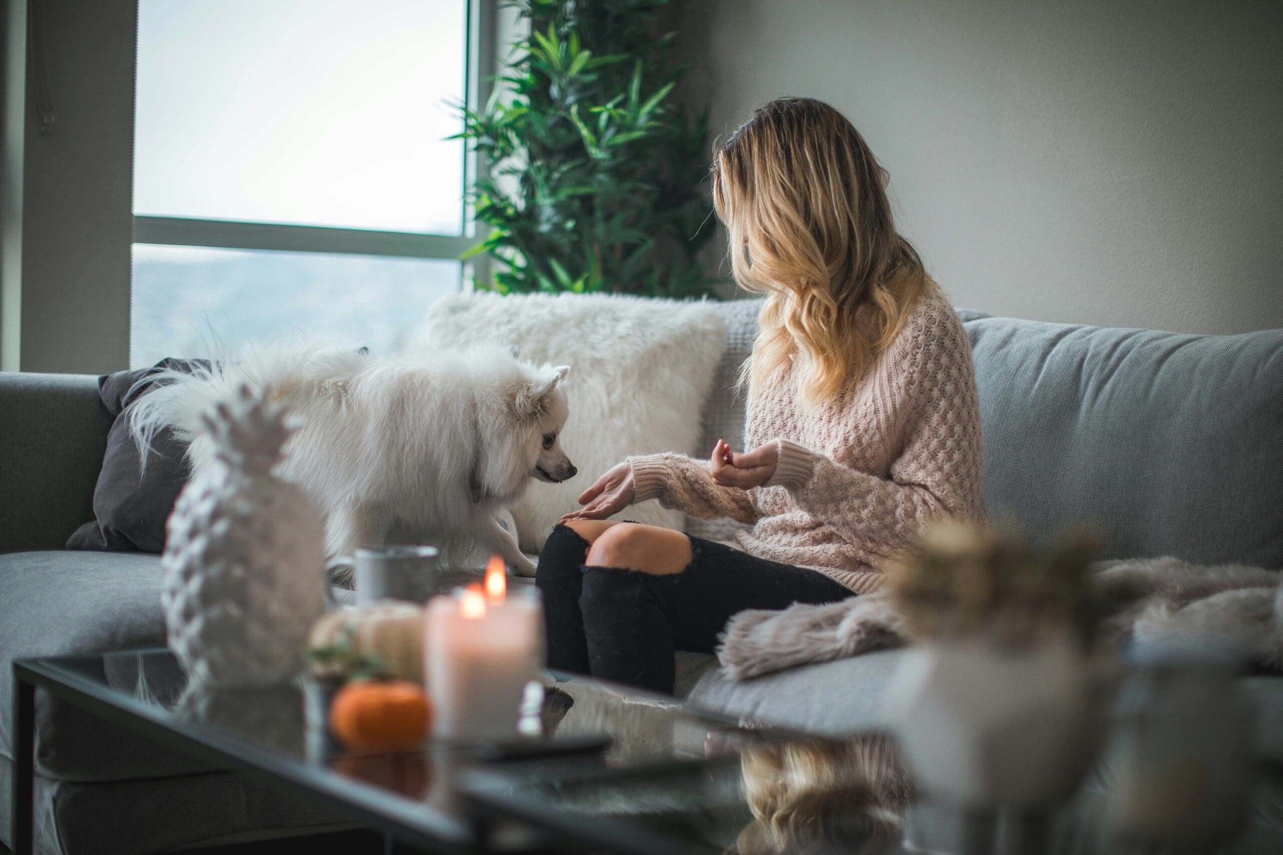 Woman standing peacefully outside after learning to stop striving and reconnect with herself during midlife