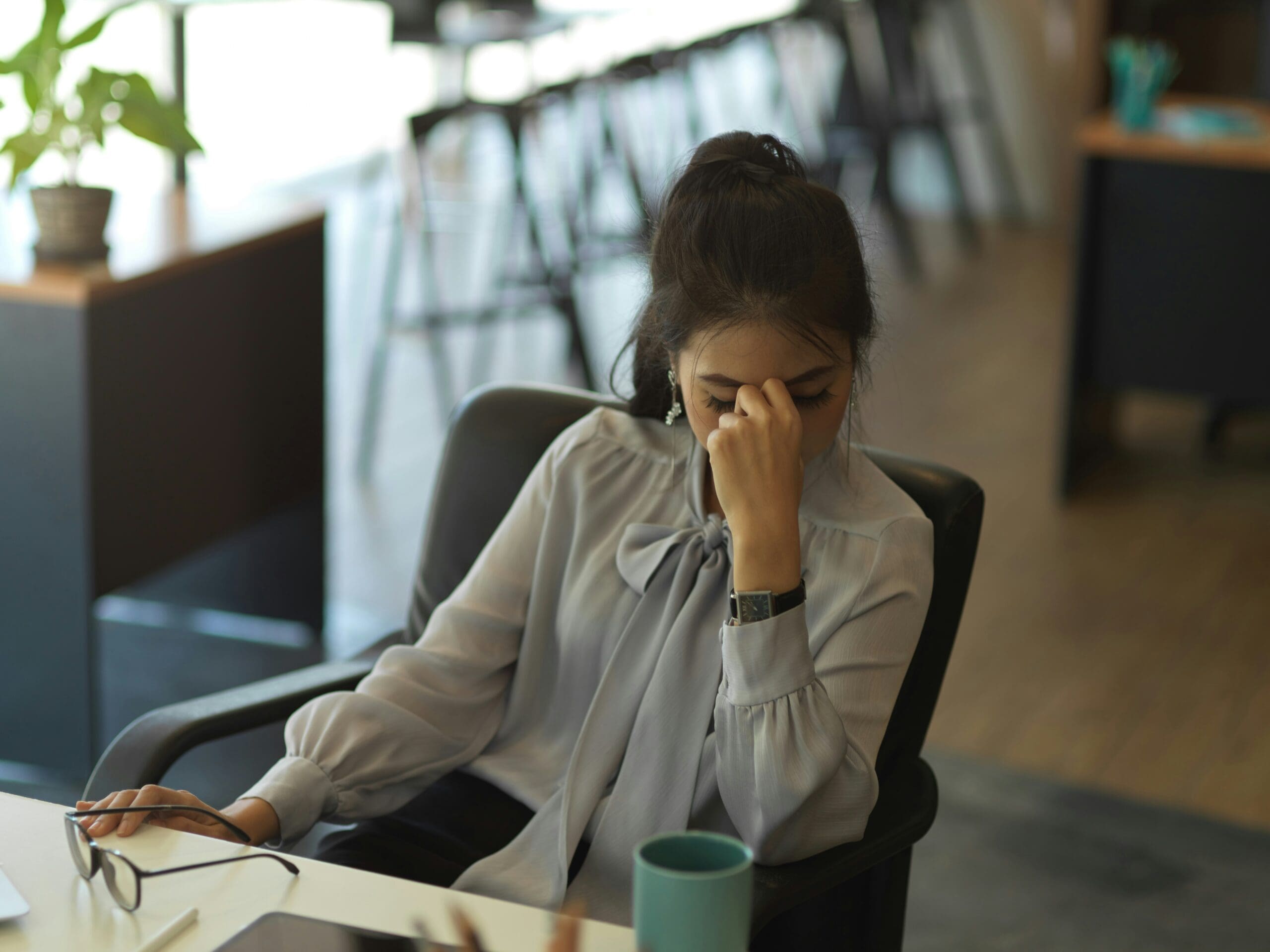 Woman reflecting on perfectionism, self-worth, and reconnecting with herself during a life transition