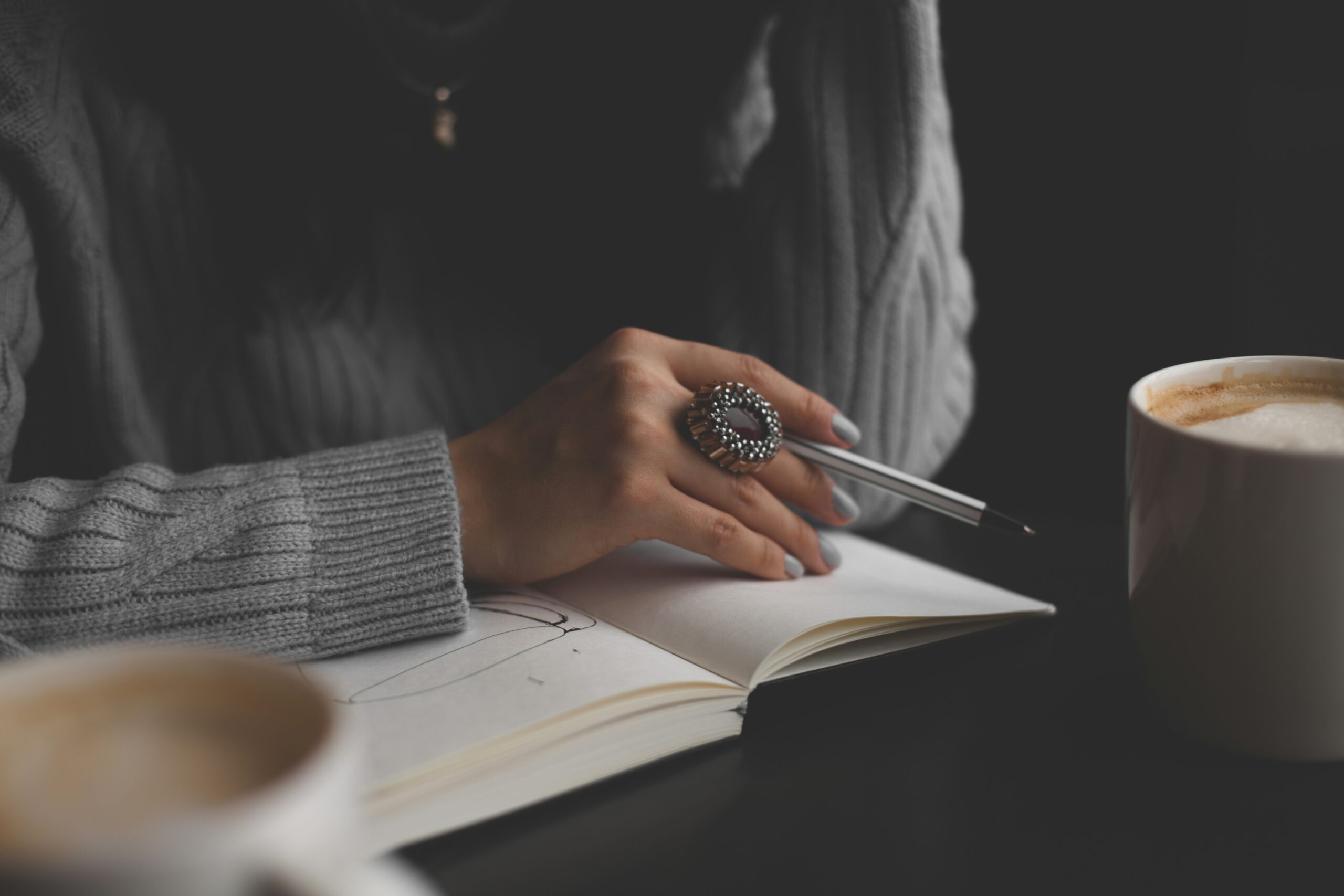 tuning into yourself through writing and peace